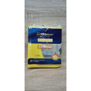 Салфетки вискозные 10шт ТМ Prodom 30*36. Photo 2