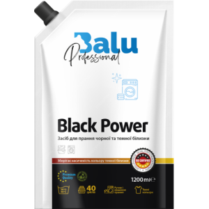 Гель для стирки черного и черного белья ВАLU BLACK POWER 1,2 л