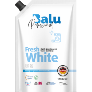 Гель для стирки белого белья BALU FRESH WHITE 1,2 л