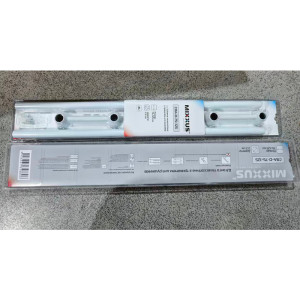 Штанга для шторки телескопическая с полотенцедержателем Mixxus CRA-D-75x125 75cm-125cm (алюминий) (БЛИСТЕР) (AC3588)