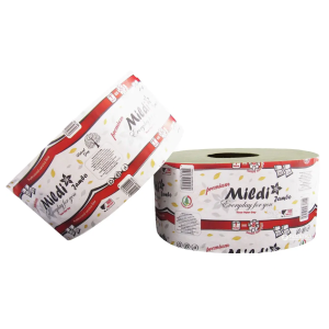 Туалетная бумага Mildi Premium Джамбо ТМ КОХАВИНКА, однослойная, серая, 125 м