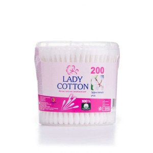 Ватные палочки ТМ Lady Сotton, 200 шт