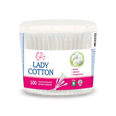 Ватные палочки ТМ Lady Сotton, 100 шт