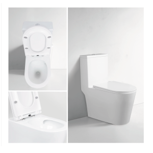 Унитаз моноблок напольный Mixxus BEVEL-0406-T1 690х360х790mm, система смыва TORNADO 1.0 (MI6729)
