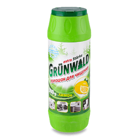 Порошок для чистки Grunwald лимон, 500 г