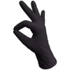Перчатки нитриловые черные (L)