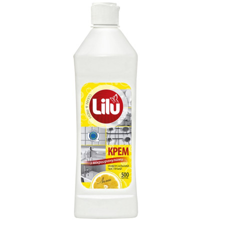 Крем универсальный для чистки Lilu Лимон, 500 мл