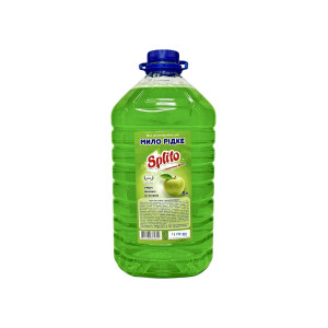 Мыло жидкое с ароматом яблока Splito 5л