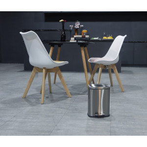 Мусорное ведро с плавным закрытием прямоугольное Mixxus Bevel-TC0105 SS Color 5л цвет ржавчина (MI7086)