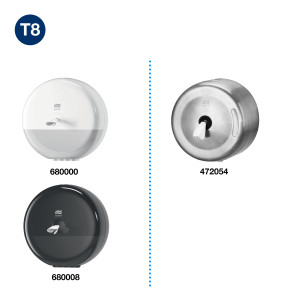 Туалетная бумага TORK SmartOne в мини рулонах, белая, 2 слоя, 1150 отрывов, 1 рулон. Photo 3