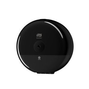 Tork Smart One Диспенсер для туалетной бумаги в мини-рулонах, черный. Photo 3