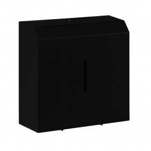 Диспенсер для туалетной бумаги джамбо Dayco ELITE SQUARE, нерж сталь AISI 304, черный