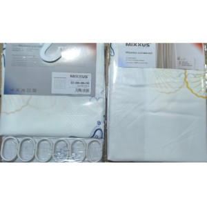 Шторка для ванной Mixxus SCT-008-200x180 из полиэстера (Узор 