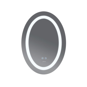 Зеркало Mixxus PLAIN MV03-50x70 с Led Touch, Anti-fog, димером, регулятором яркости (MI6664)